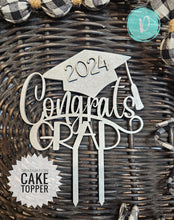 Load image into Gallery viewer, 2024 Graduation Cake Topper
