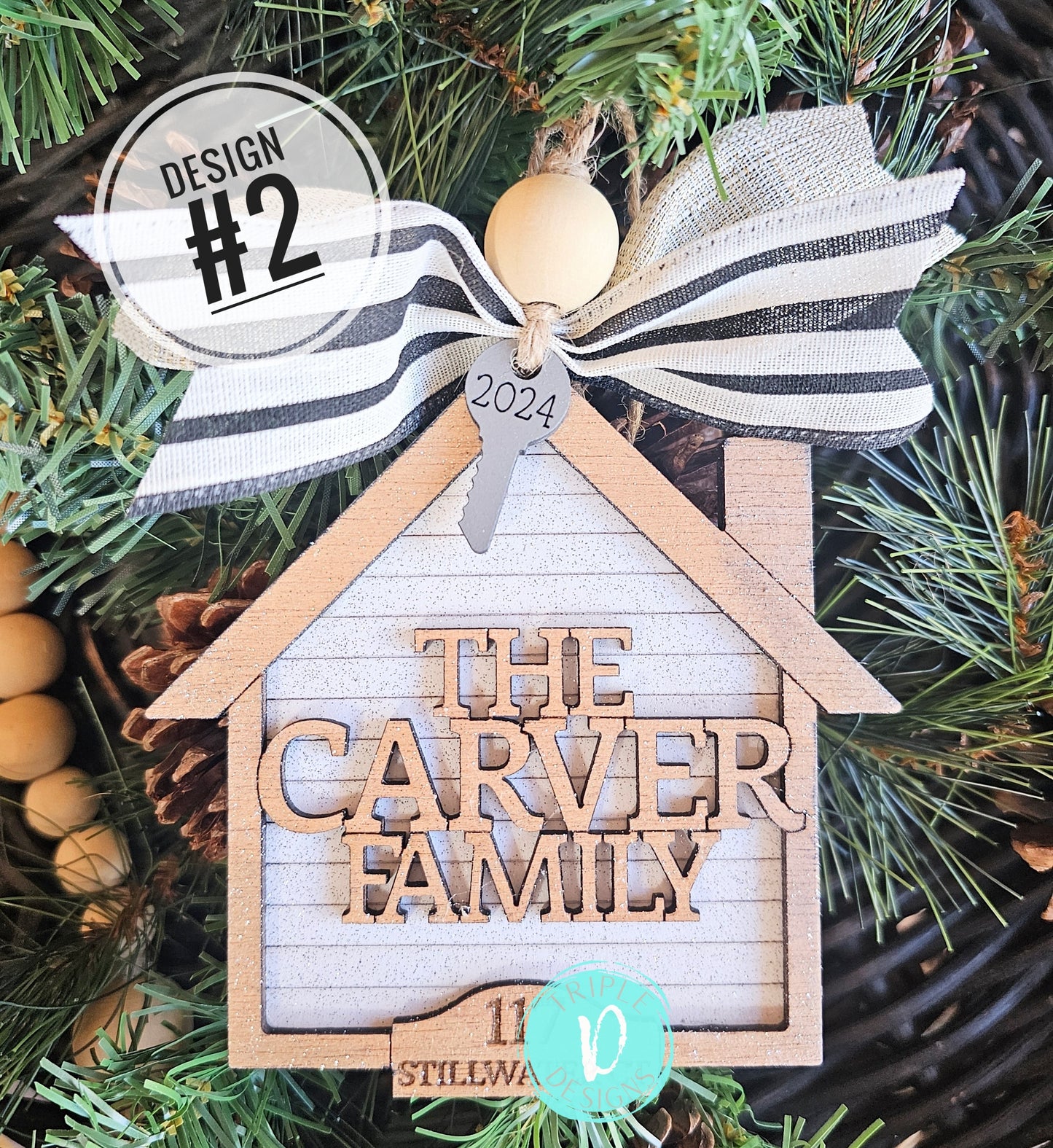 House/New Home/Personalized/Newlywed/First Home/Ornament