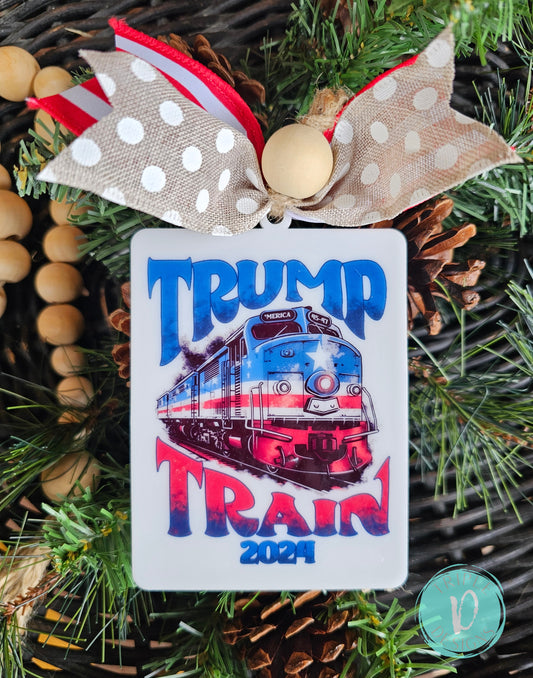 Trump Train Ornament