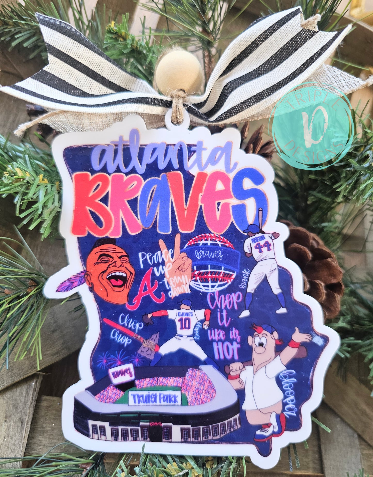 Braves / Baseball / Atlanta / ORNAMENT