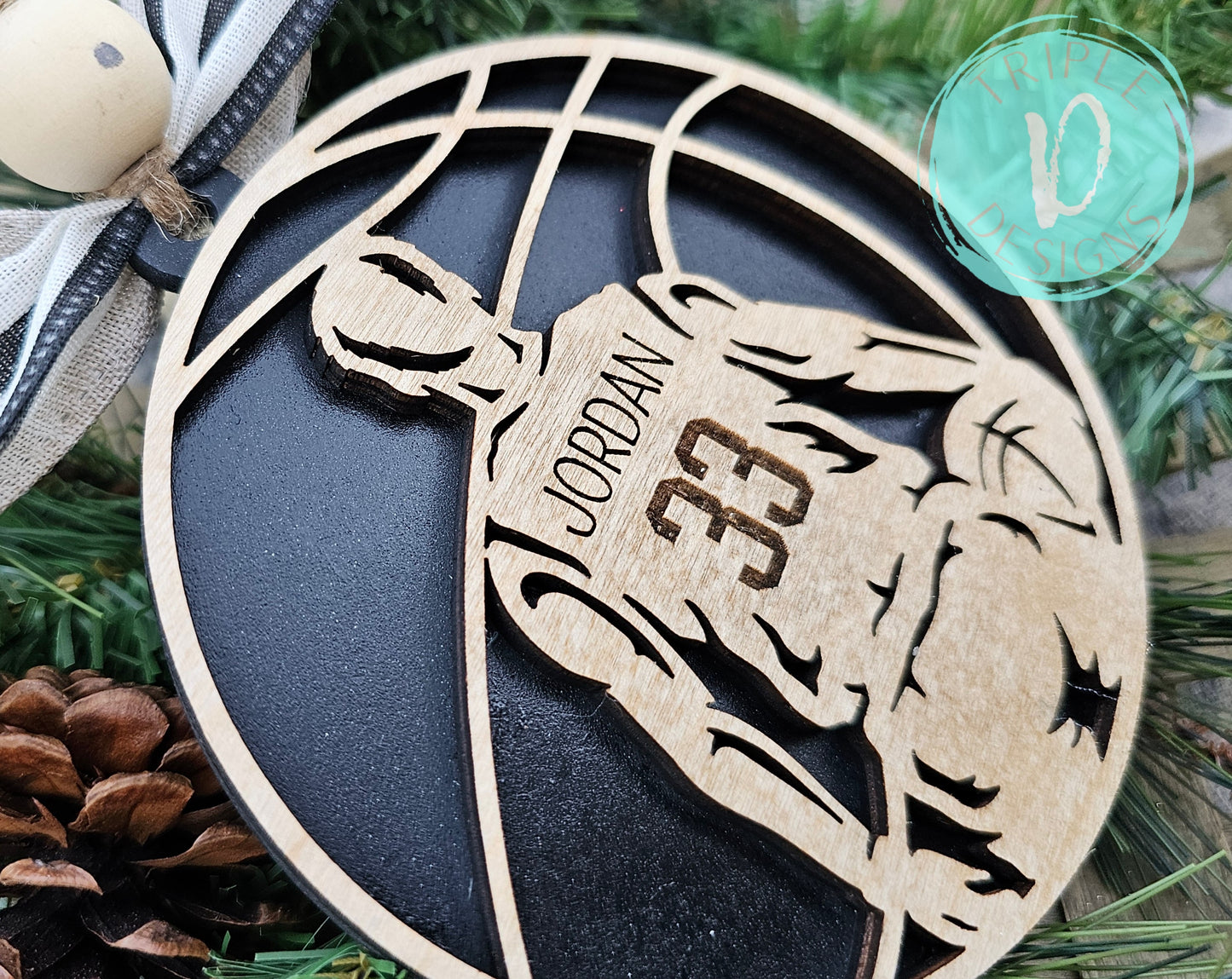 Sport/Ornament/Personalized Jersey/Soccer/Volleyball/Hockey/Lacrosse/Basketball