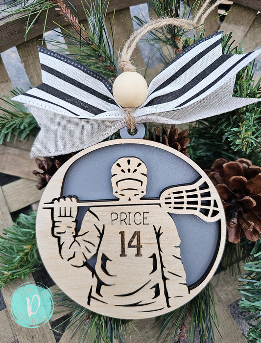 Sport/Ornament/Personalized Jersey/Soccer/Volleyball/Hockey/Lacrosse/Basketball