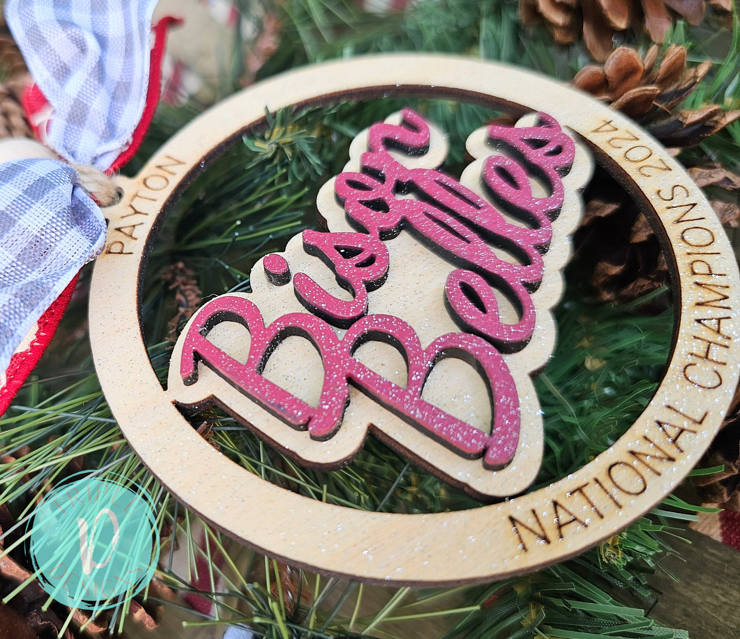 Station Camp Bison Belle Ornament