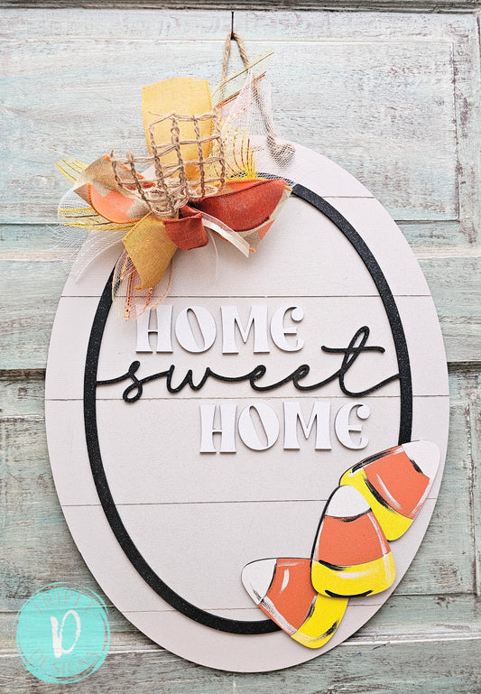 Home sweet home / candy corn / fall