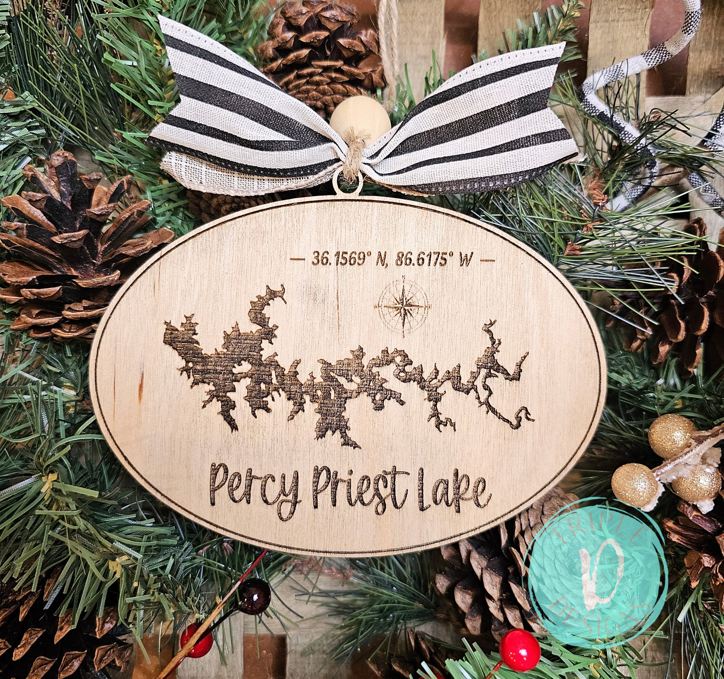 Percy Priest Lake Ornament