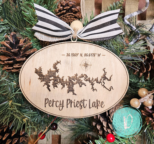 Percy Priest Lake Ornament