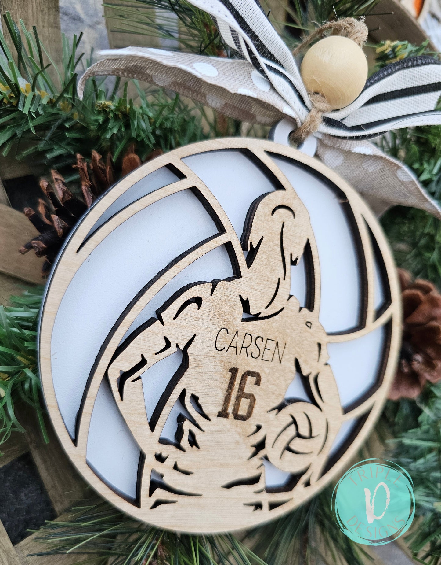 Sport/Ornament/Personalized Jersey/Soccer/Volleyball/Hockey/Lacrosse/Basketball