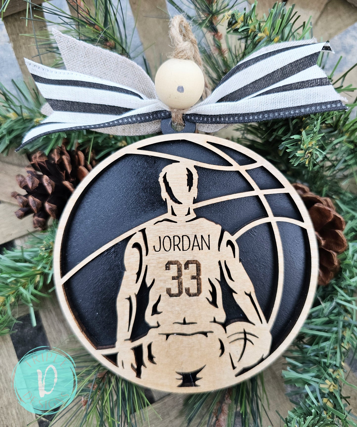 Sport/Ornament/Personalized Jersey/Soccer/Volleyball/Hockey/Lacrosse/Basketball