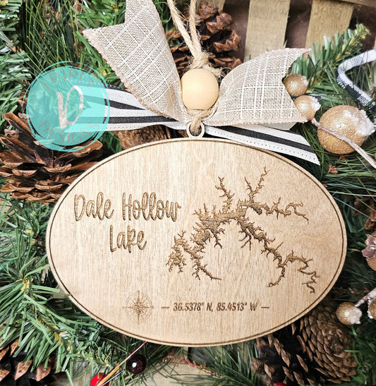 Dale Hollow Lake Ornament