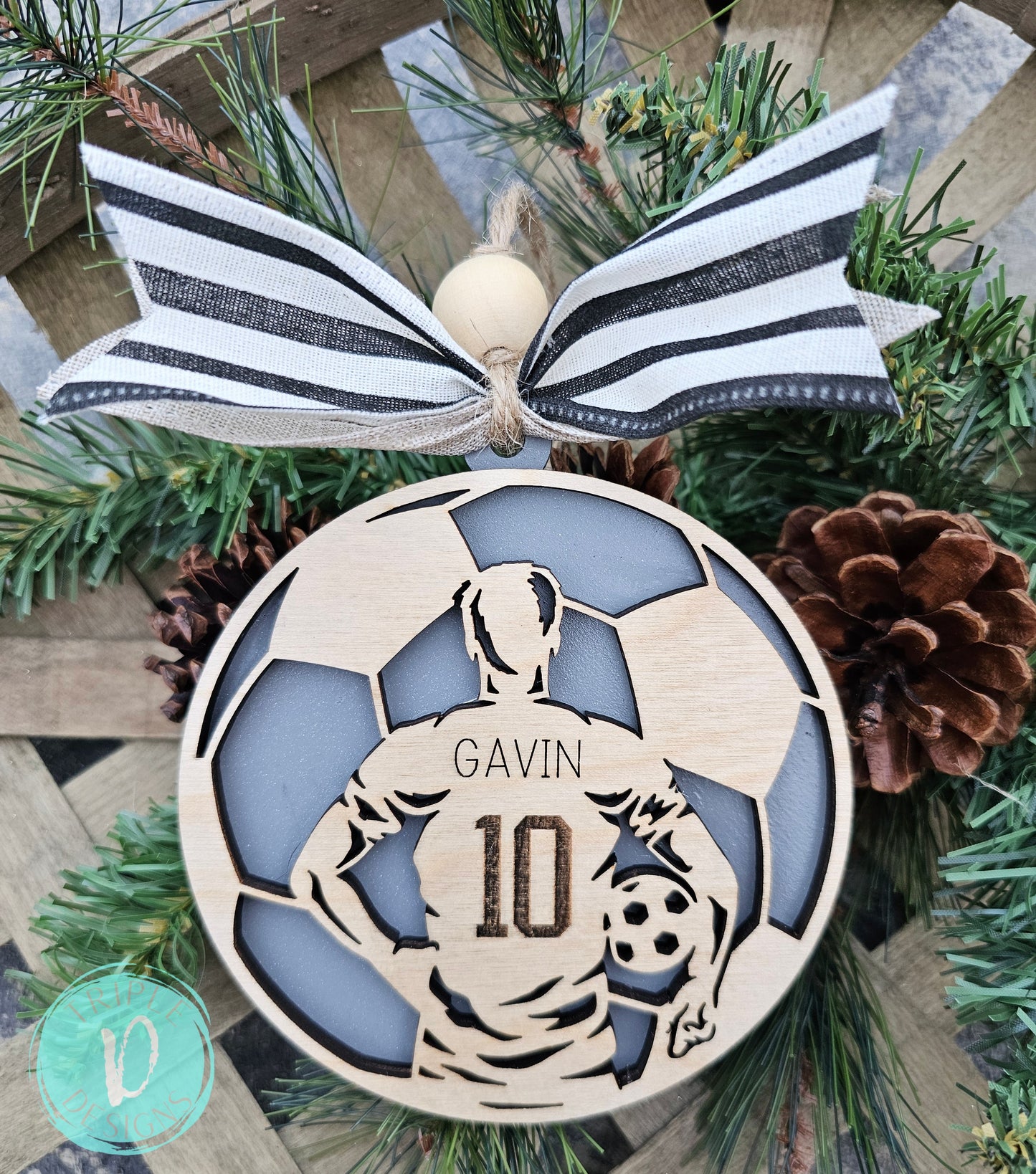 Sport/Ornament/Personalized Jersey/Soccer/Volleyball/Hockey/Lacrosse/Basketball
