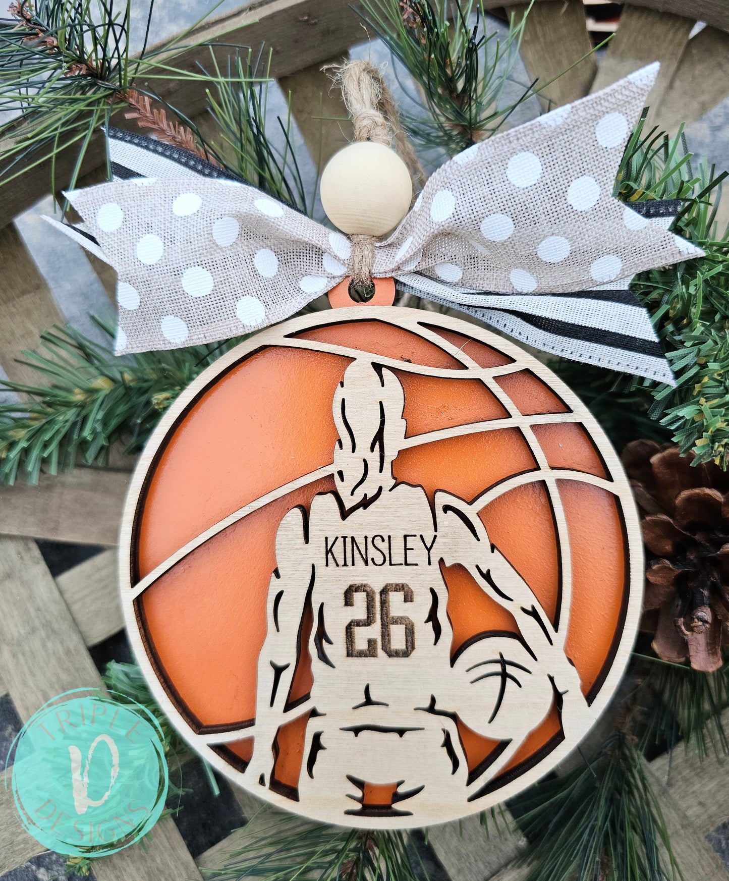 Sport/Ornament/Personalized Jersey/Soccer/Volleyball/Hockey/Lacrosse/Basketball