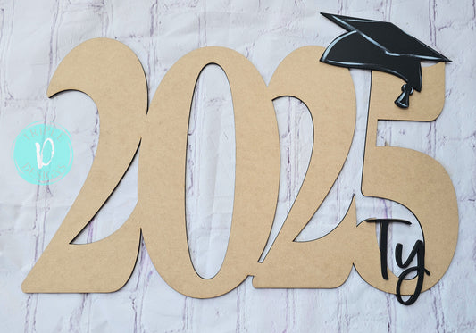 Graduation Decor or Signature Sign-Personalized