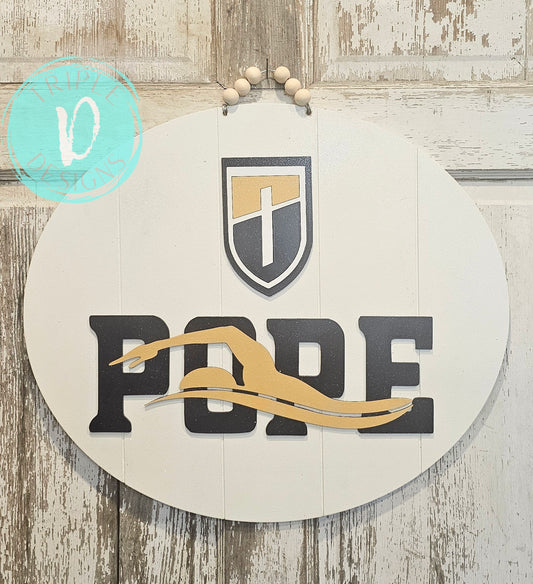 Swim Door Hanger