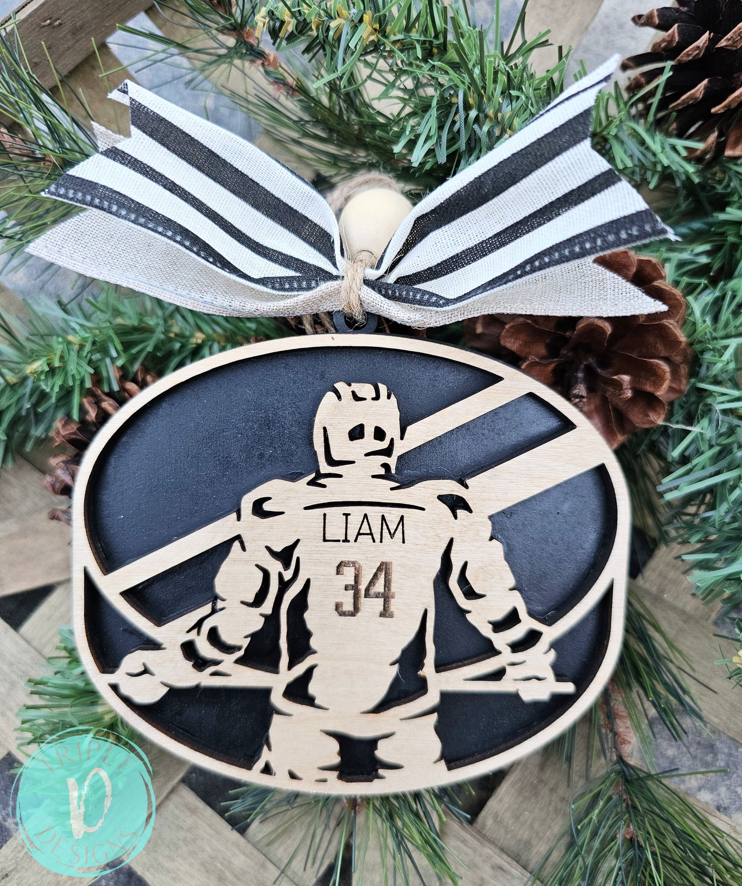 Sport/Ornament/Personalized Jersey/Soccer/Volleyball/Hockey/Lacrosse/Basketball