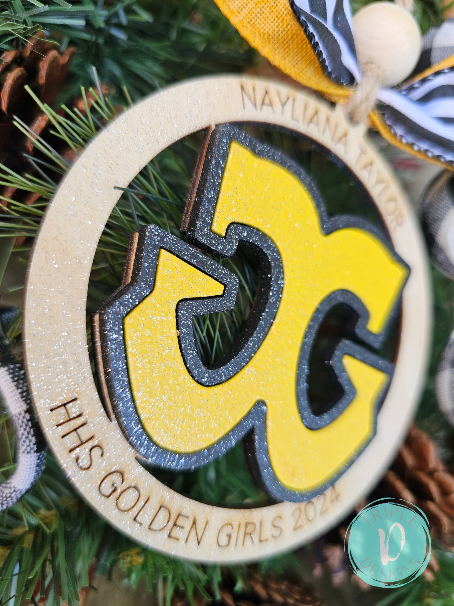 HHS Golden Girl Ornament