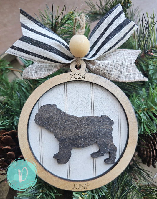 Personalized Dog /Cat Christmas Ornament