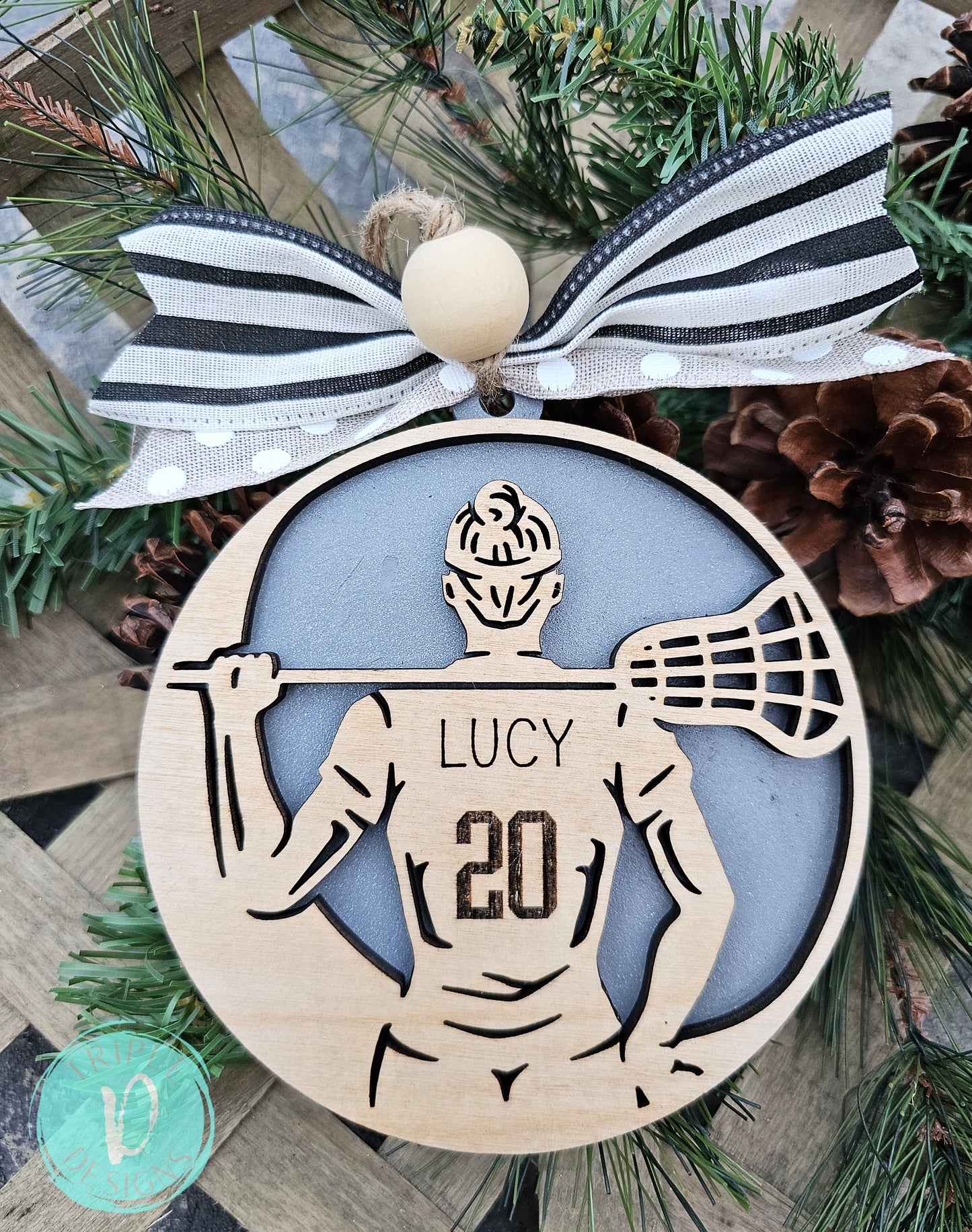 Sport/Ornament/Personalized Jersey/Soccer/Volleyball/Hockey/Lacrosse/Basketball