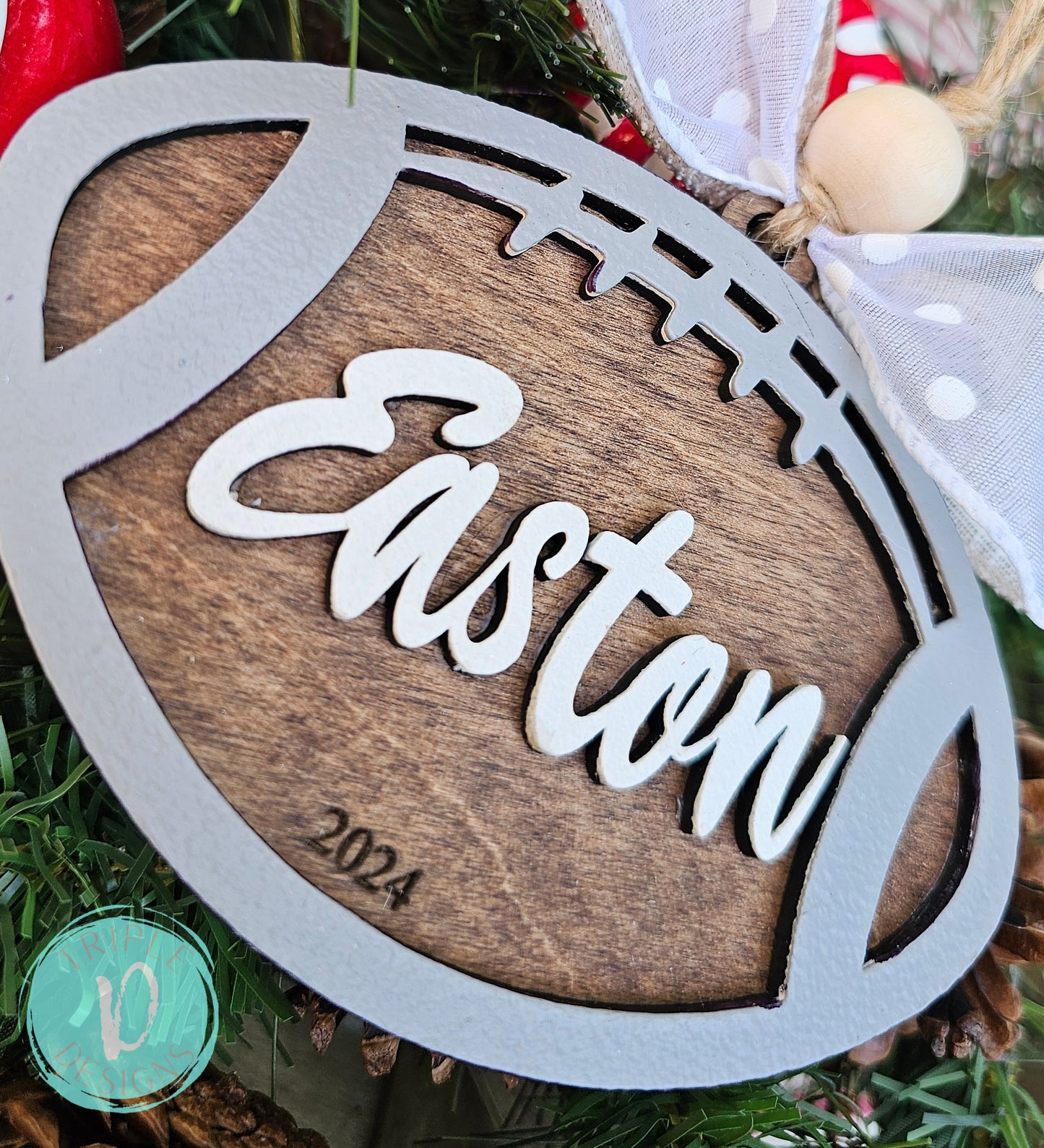 Football Ornament/Personalized