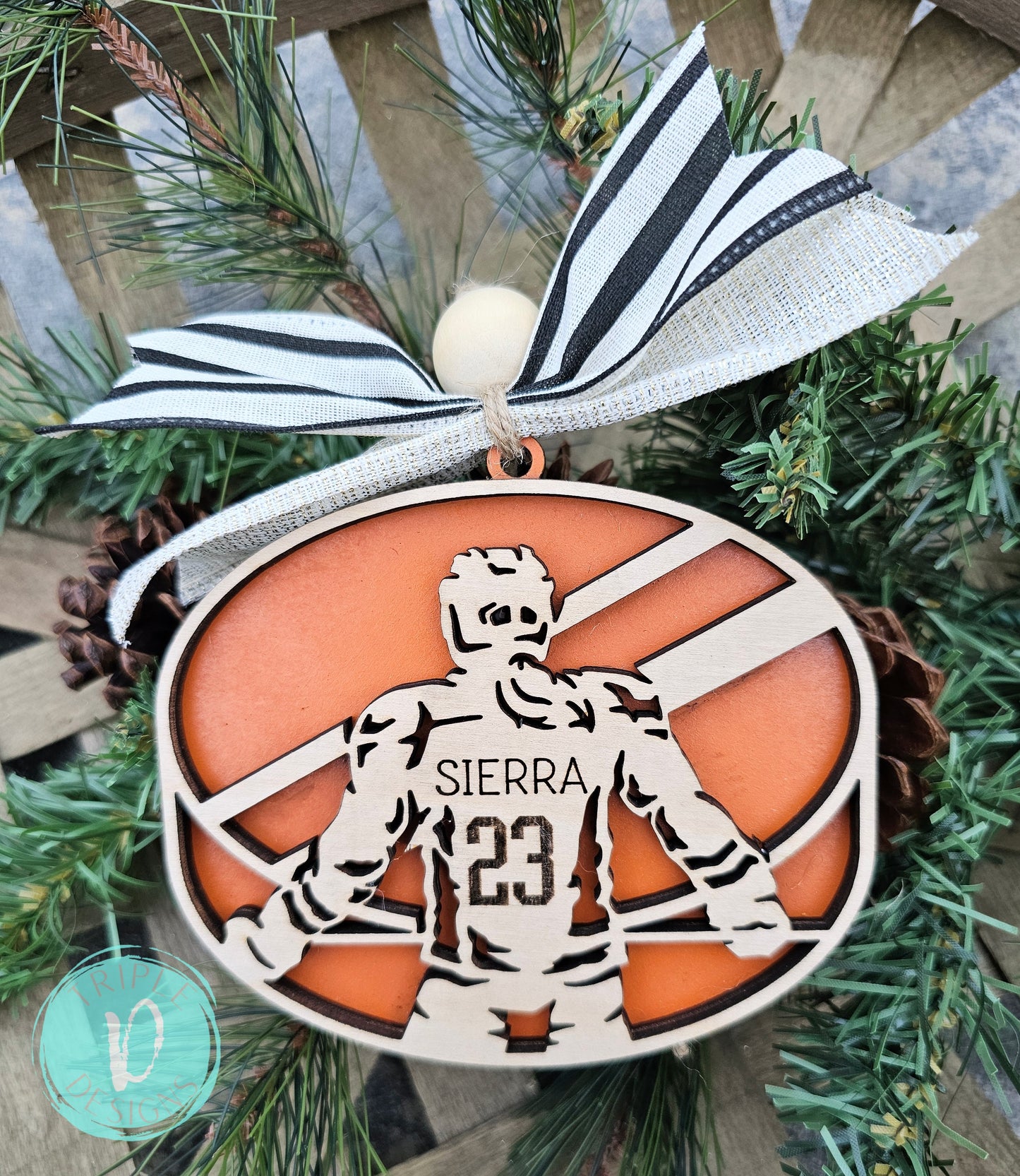 Sport/Ornament/Personalized Jersey/Soccer/Volleyball/Hockey/Lacrosse/Basketball