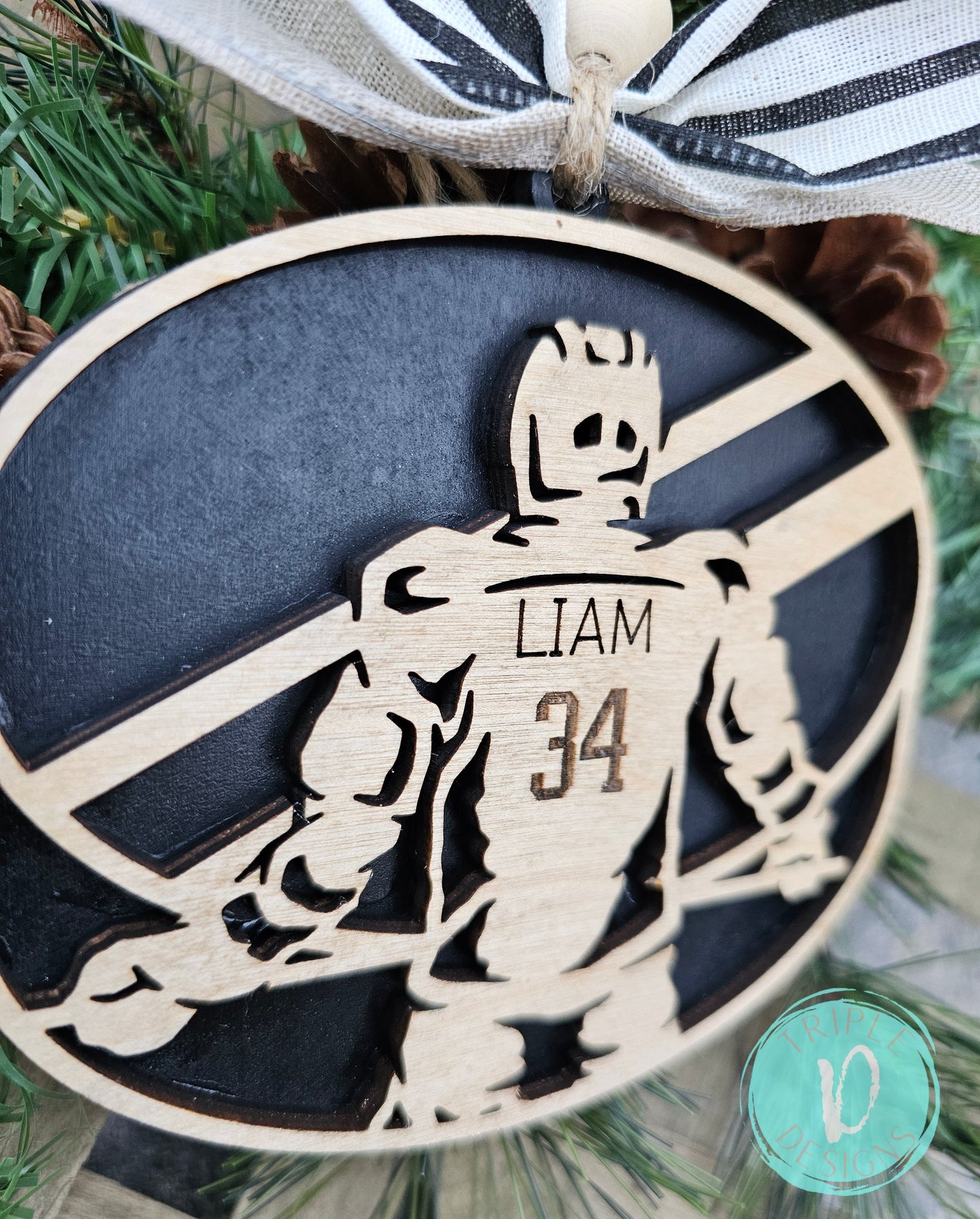 Sport/Ornament/Personalized Jersey/Soccer/Volleyball/Hockey/Lacrosse/Basketball