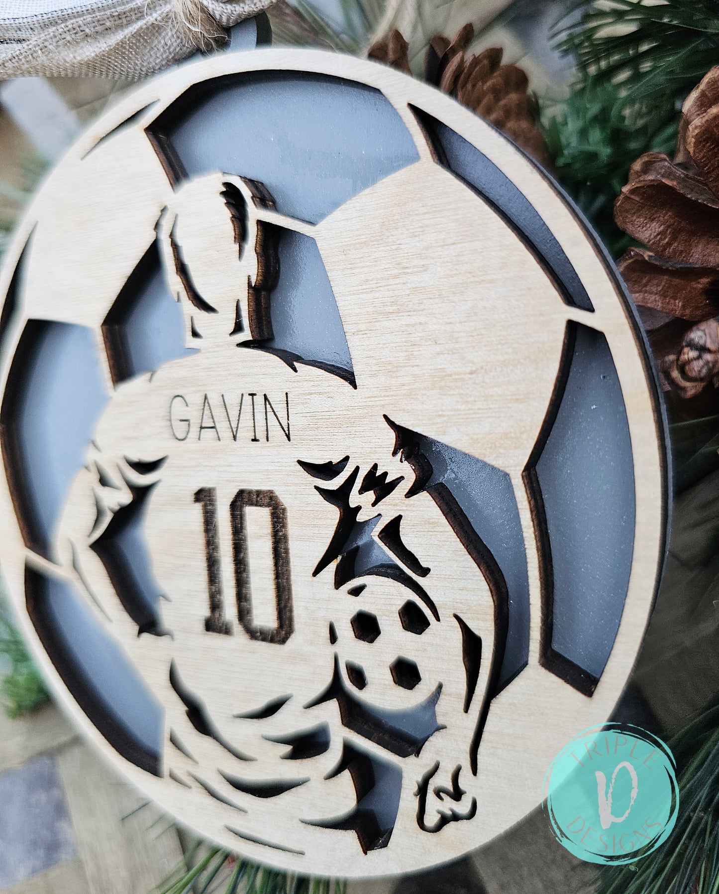 Sport/Ornament/Personalized Jersey/Soccer/Volleyball/Hockey/Lacrosse/Basketball