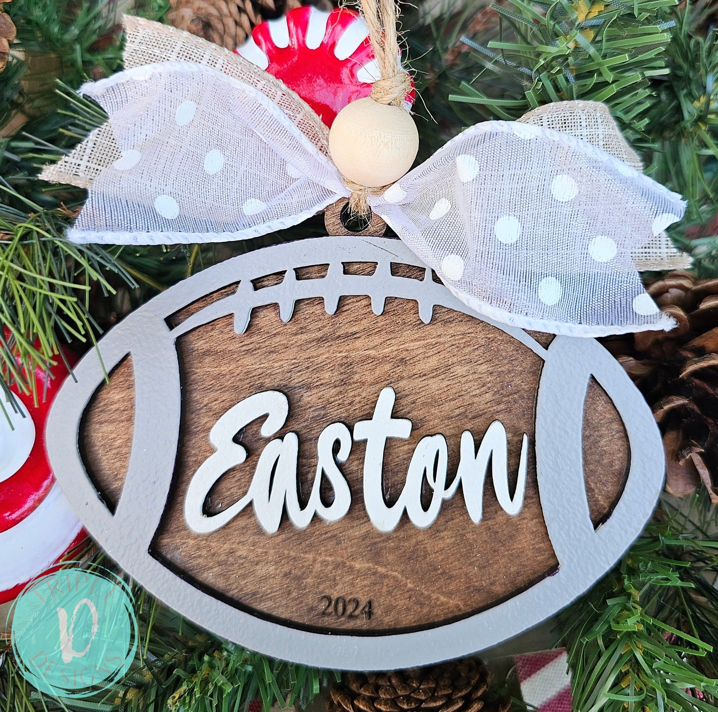 Football Ornament/Personalized