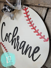 Load image into Gallery viewer, Baseball-personalized-name-team-#
