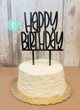 Load image into Gallery viewer, Happy Birthday Cake Topper Print
